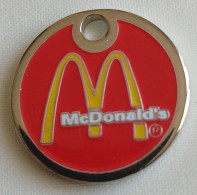 Jeton De Caddie - M - Mc Donald's - CLAMART - En Métal - (1) - - Trolley Token/Shopping Trolley Chip