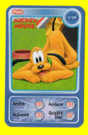 IM285 : Héros Disney Pixar Auchan 2010 N°002 Pluto / Mickey Mouse - Disney