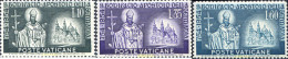 115781 MNH VATICANO 1955 12 CENTENARIO DE LA MUERTE DE SAN BONIFACIO - Nuovi