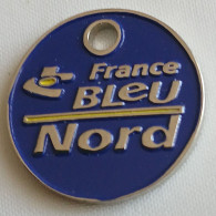 Jeton De Caddie - FRANCE BLEU - NORD - En Métal - Neuf - (1) - - Trolley Token/Shopping Trolley Chip