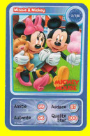 IM287 : Héros Disney Pixar Auchan 2010 N°005 Minnie & Mickey / Mickey Mouse - Disney