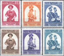 115803 MNH VATICANO 1956 450 ANIVERSARIO DE LA GUARDIA SUIZA PONTIFICIA - Nuovi