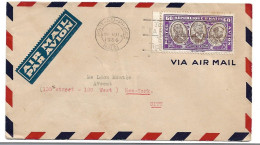 (C01) - HAITI -  AIR MAIL COVER PORT AU PRINCE => USA 1936 - Haïti