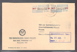 DDR. ZKD-Brief, MeF. Mi.-Nr. 28 V, Sign. WeigletBPP. - Sonstige & Ohne Zuordnung