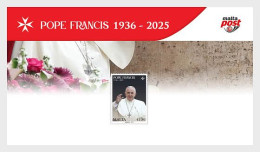 Malta 2025 Presentation Packs Pope Francis 1936-2025 1v MNH - Malte