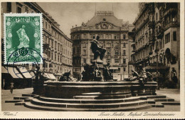 X6701 Austria, Maximum Card 17.9.1947  Showing Vienna Sculpture  Fountain Of Raffael Of Vienna - Cartes-Maximum (CM)