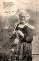 Carte 1905 Femme Qui Tricote , Tricot (chansons Botrel) : Grand Maman Fanchon , Bretonne - Sonstige & Ohne Zuordnung