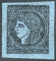 ARGENTINA: GJ.1, Un Real M.C. Blue, Type 1, Mint, Excellent Quality, Rare! - Corrientes (1856-1880)