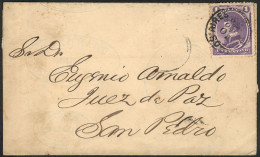 ARGENTINA: Sheet Sent From Buenos Aires To San Pedro On 10/NO/1880, Unsealed As Printed Matter (inside There Are Example - Autres & Non Classés
