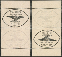 CHILE: Cinderella Printed By The Post Of Tacna To Be Used In The Flight Of A Military Squadron Between That City And San - Chili