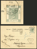 CHINA: 25/SE/1902 SHANGHAI - Argentina, Postcard With Postage Of HONGK KONG Of 2c., Insufficient And Therefore With Due  - Briefe U. Dokumente