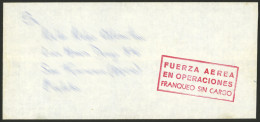 FALKLAND ISLANDS/MALVINAS: Cover Sent By An Officer Of The Air Force In Puerto Argentino To San Francisco (Córdoba) With - Falkland