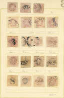 VENEZUELA: Old Approvals Book With A Large Number Of Stamps Of 1865 To 1879, There Are Interesting Cancels, Shades, Etc. - Venezuela