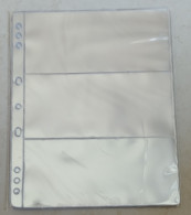 Confezione 10 Fogli Inserti A 3 Tasche X Raccoglitore Banconote Carica Dall'alto - Books & Software
