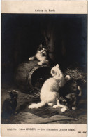 CPA Leon Huber Une Discussion CATS (1340741) - Cats