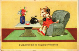 CPA J'ai Besoin De Te Parler D'urgence CATS (1341052) - Cats