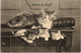 CPA Heures De Repos CATS (1341232) - Cats