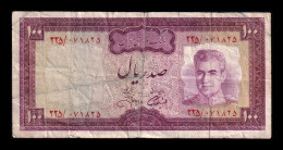 Irán 100 Rials 1973 Pick 91c Bc/Mbc F/Vf - Iran