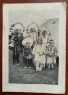 Souvenir Of Circus/Cirque Sarrasani - Real Sioux Indians, Indiens From Pine Ridge South Dakota, Clarence Shultz Cowboy - Cirque