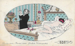 ILLUSTRATEUR XAVIER SAGER -  DICRETION ABSOLUE -  606 - CARTE COLORISEE - Sager, Xavier
