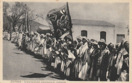 AFRICA ORIENTALE ITALIANA - Eritrea  - Asmara - Schieramento Popolazione Indigena - - Eritrea