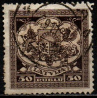 LETTONIE 1922 O - Lettonie