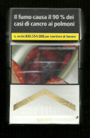 Tabacco Pacchetto Di Sigarette Italia - Malboro 5 Gold N.6 Da 20 Pezzi - Vuoto - Empty Cigarettes Boxes