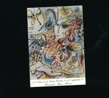 CPSM - Club Cartophile De Nice  1989 - Dessin Mario Mercier Les Chants De Ta Beauté - Collector Fairs & Bourses