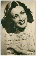 AUTOGRAPHES.n°46.ROSE AVRIL.CPSM. - Altri & Non Classificati