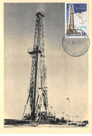 Carte Maximum - ALGERIE -  COR12738 - 23/05/1959 -Sonde En Service -  Cachet Hassi-Messaoud - Autres - Afrique