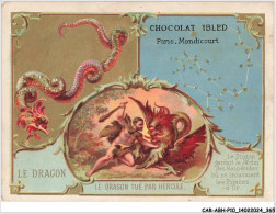 CAR-ABHP10-1987-CHROMOS - CHOCOLAT IBLED - LE DRAGON - LE DRAGON TUE PAR HERCULE - Ibled