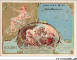 CAR-ABHP10-1984-CHROMOS - CHOCOLAT IBLED - ANDROMEDE EXPOSEE SUR UN ROCHER - Ibled