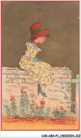 CAR-ABHP1-0007-CHROMOS - UNE PETITE FILLE SUR UN MUR - Andere & Zonder Classificatie