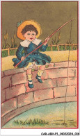 CAR-ABHP1-0009-CHROMOS - UNE PETITE FILLE A LA PECHE - Andere & Zonder Classificatie