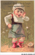 CAR-ABHP5-0889-CHROMOS - CHOCOLAT IBLED - PARIS-MONDICOURT - TROP BETE - Ibled