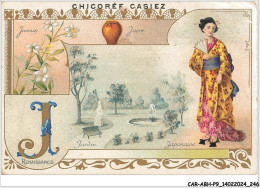 CAR-ABHP9-1726-CHROMOS - CHICOREE CASIEZ - RENAISSANCE - JASMIS - JARRE - JARDIN - JAPONAISE - Tè & Caffè