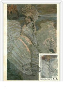 ARTS.CARTE MAXIMUM.n°15.M A WROUBEL.LA PRINCESSE CYGNE - Cartes Maximum