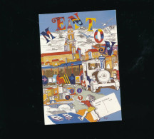 CPSM - 1987 Groupement Associations Cartophiles Menton Dessin Marc Lenzi - Collector Fairs & Bourses