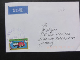 PALESTINIAN AUTHORITY   Luftpostbrief  Airmail Cover   Lettre Par Avion  Al Bireh 1996 To Germany - Palestine