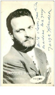 AUTOGRAPHES.n°3.JACQUES HARDEN.CPSM.VOIR ETAT.PLIES - Other & Unclassified