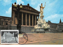 1969 .carte Maximum .autriche .102595 . Interparlamentarische Union .cachet Wien . - Cartes-Maximum (CM)