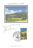 FRANCE.Carte Maximum.AM12094.24/02/2007.Cachet Masevaux.Portraits De Régions.Le Ballon D'Alsace.Signé - 2000-2009