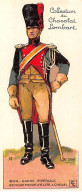 Chromos -COR11148 - Chocolat Lombart - Garde Impériale - Gendarmerie D'élite à Cheval - 5x12cm Env. - Lombart
