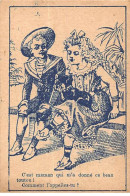 Chromos -COR10383- Maison Weill-Meyer- Paris- Chaussure- Homme- Femme- Chien -  6x10 Cm Environ - Autres & Non Classés