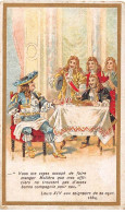 Chromos -COR10522 - Chicorée Moka Williot - Louis XIV- Seigneurs- Cour  - 6x10 Cm Env. - Tee & Kaffee