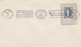 Argentina 1904 Iniciacion De La Presencia Continuada De La Argentina En Antertida Ca 6 NOV 1972 (62526F) - Polar Ships & Icebreakers