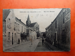 CPA (95) NESLES LA VALLEE. Rue Des Ecoles.   ( Bt13.A.1370) - Nesles-la-Vallée