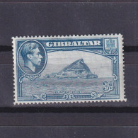 GIBRALTAR 1938, SG# 125, CV £130, Perf 14, KGVI, MH - Gibraltar
