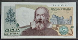 Itália   2000 Lira     Pick 103c  UNC - Autres & Non Classés
