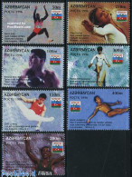 Azerbaijan 1996 Olympic Games Atlanta 7v, Mint NH, Sport - Gymnastics - Olympic Games - Gymnastiek